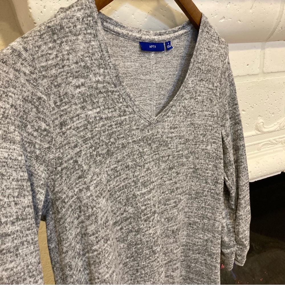 Gray Tunic Sweater Size Small S